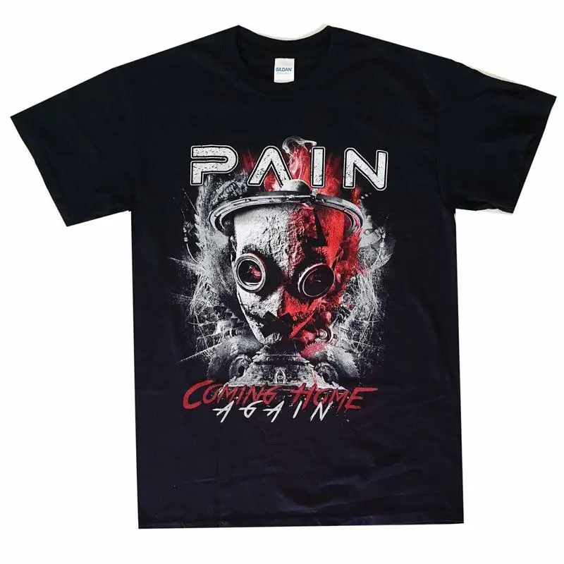 Pain Coming Home Again Australian Tour Shirt S-XXL Official Metal Band T-Shirt