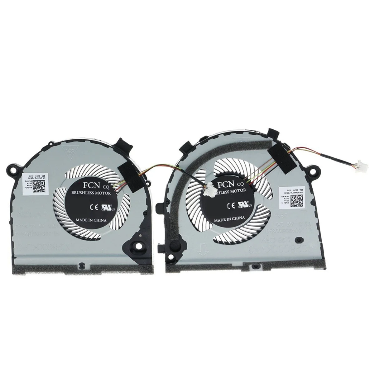 CPU & GPU Cooling Fan 0TJHF2/0GWMFV for DELL G3-3579 CPU Cooling Fan