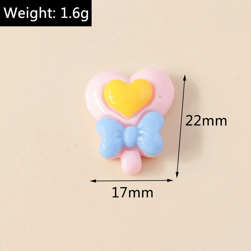 Leslie Zufällige 10/20/30 Stück gemischte Harz Lebensmittel Blume Tier Nail Art Handyhülle Haarnadel Kühlschrank handgemachte DIY Charms Zubehör – Detail 16