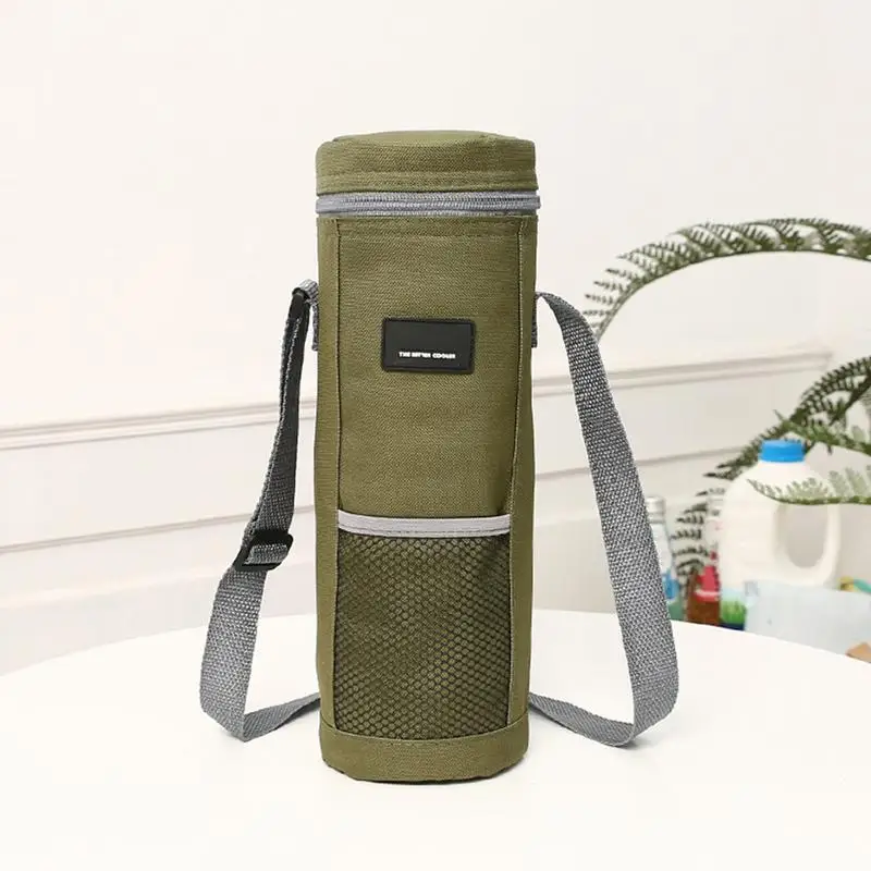 Wine Tote Bag Portable Insulated Wine Tote Drink Carrier With Handle Foldable Wine Carrier Liquor Carrier Bag Thickened Camping