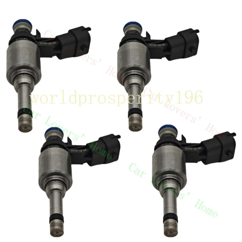 

Топливные форсунки A+ 4PCS для Hyundai Veloster Tucson KIA Optima 1.6L Turbo 35310-2B160