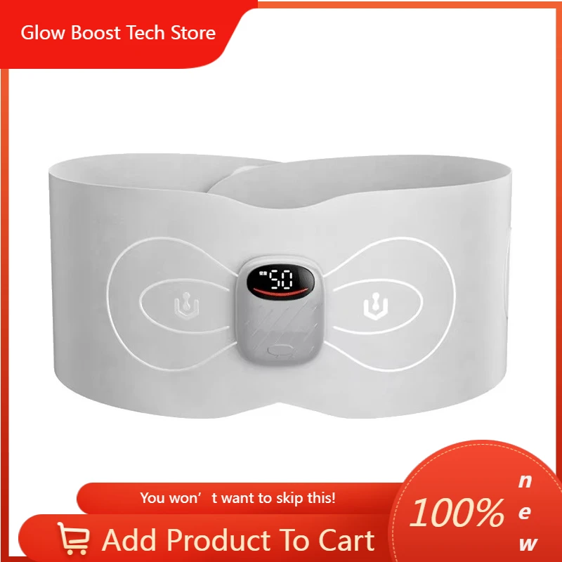 Cinturón Masajeador Eléctrico NYElectric para Cintura, Escultor de Abdomen ABS, Tonificador para Ejercicios de Abdomen, Masajeador para Ejercicios de Espalda Baja y Abdominales