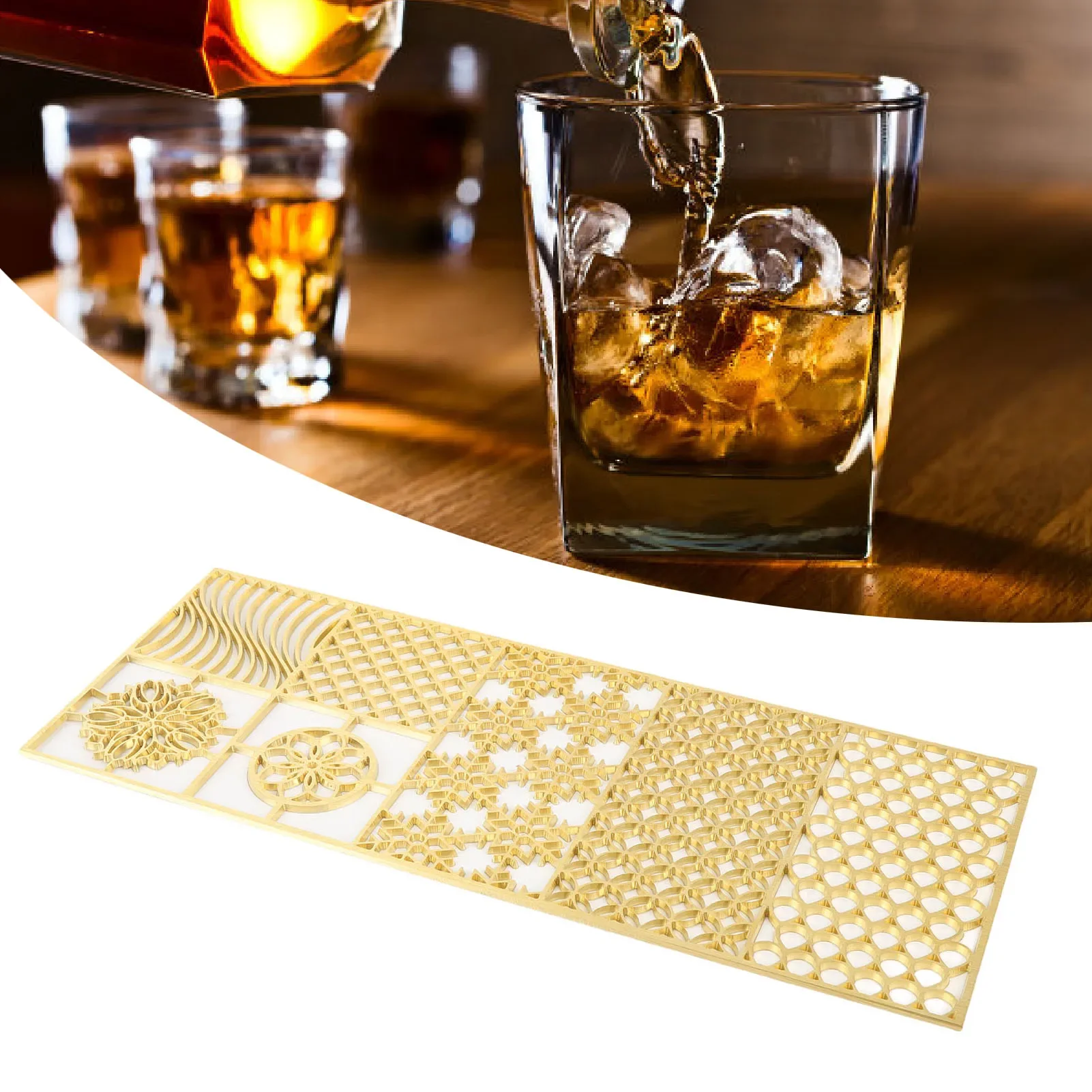 ice-cube-design-tray-clear-craft-modern-mold-copper-press-cocktail-whiskey-stamp-bartender-accessories