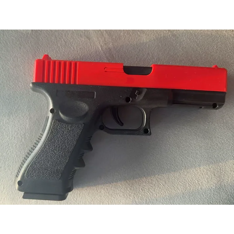 

Игрушечный пистолет G17 с мягкими пулями, лазерным прицелом и нижним магазином для игр на открытом воздухе, подарок для детей и взрослых