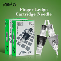 EZ Filter V2 Disposable Sterilized Safety Tattoo Needles Cartridge for Tattoo Rotary Pen Round Liner Permanent Makeup 16pcs
