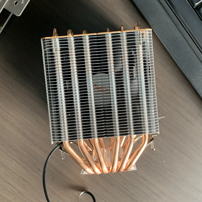 

Воздушный кулер для процессора LGA 1700 2011 1200 1366 115X X79 X99 AMD AM3 AM5 AM4, водяная трубка, вентиляция для ПК-процессора