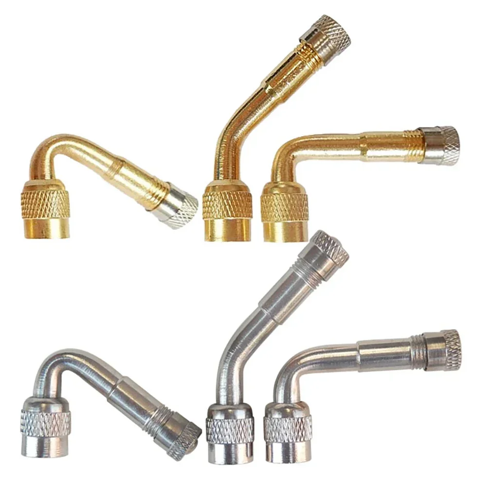 Motorcycle Tube Valve Extension Adapter for Truck Moto Bike 45 90 135 Degree Angle Bent Valve Adaptor Tyre Car Accessories