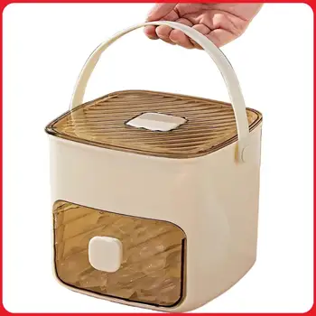 Portable Ice Maker Machine with Storage Drawer Countertop Ice Cube Maker Compact Ice…
