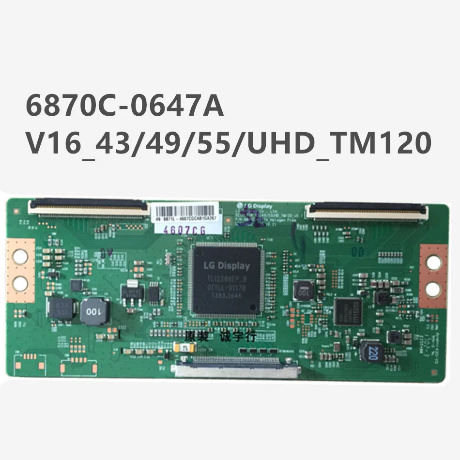 NEW Good test T-CON board for 6870C-0647A V16_43/49/55/UHD_TM120_v0.1