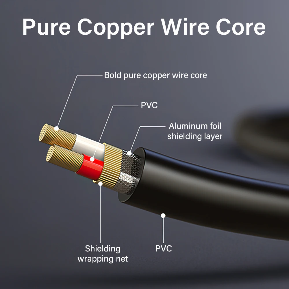 6.5mm To 6.5 mm Mono/Dual channel stereo Long Cable For Amplifier Mixer Electric Bass Guitar Jack TS TRS 1-30 Meter 6.35mm Cord