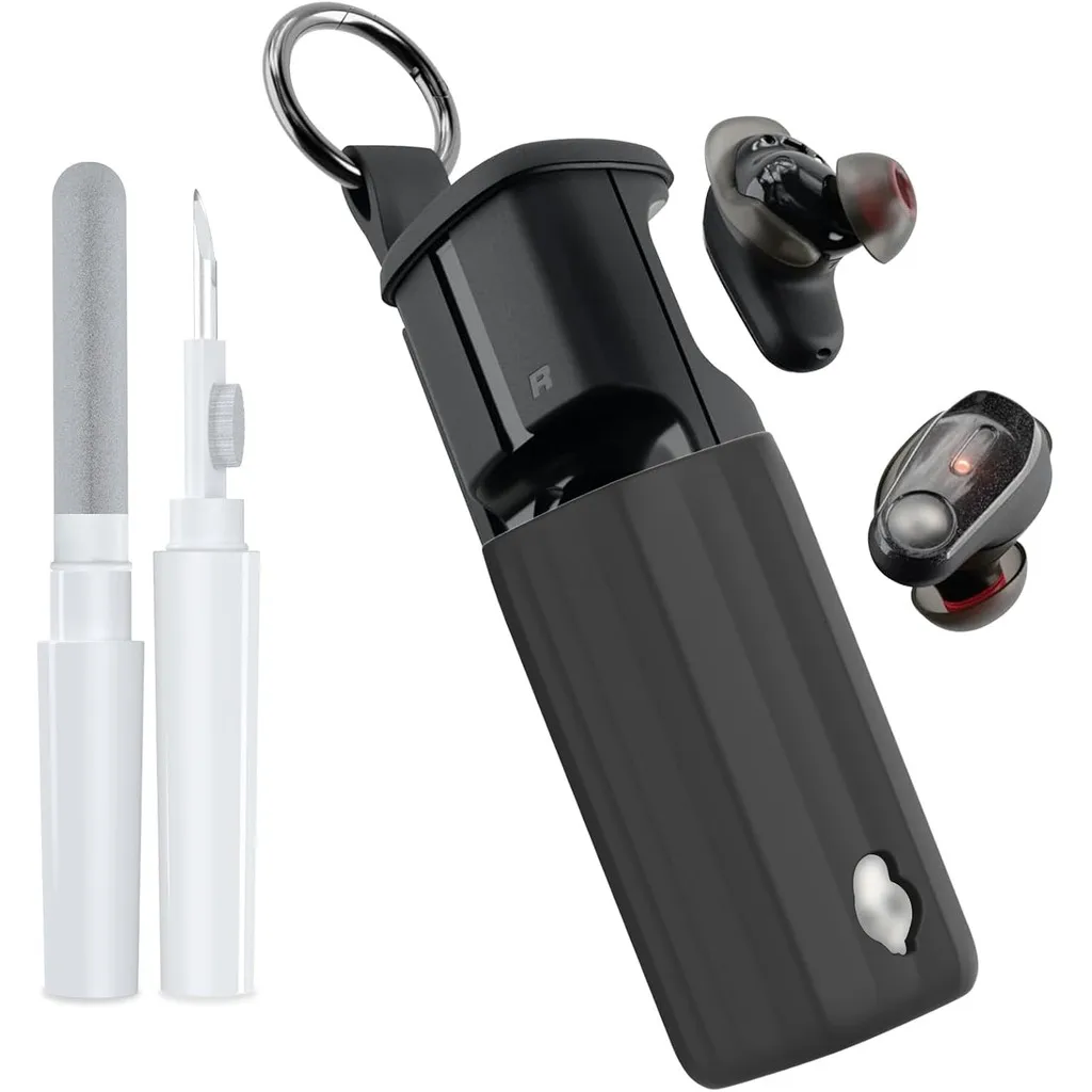 Étui pour Skullcandy Method 360 ANC, housse de protection en Silicone souple pour écouteurs avec Kit de nettoyage, ensemble d'accessoires Étui pour Skullcandy Method 360 ANC, housse de protection en Silicone souple pour écouteurs avec Kit de nettoyage, ensemble d'accessoires