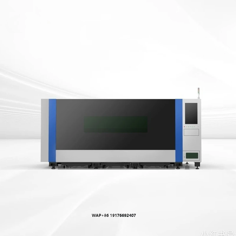 4000*2000mm Fully Enclosed CNC Fiber Cutter with Intelligent Cutting Head for Precision Metal Fabrication