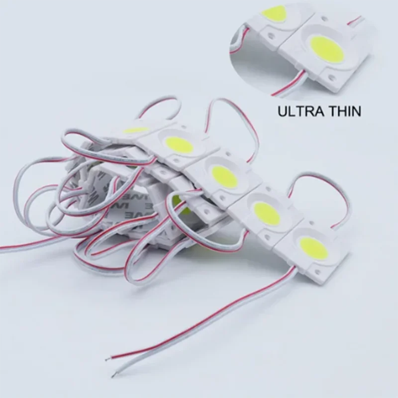 

2024Led 100pcs Module 24V COB Light Advertisement Design Sign Backlight Shop Banner Waterproof IP65 White Red Green Blue Yellow