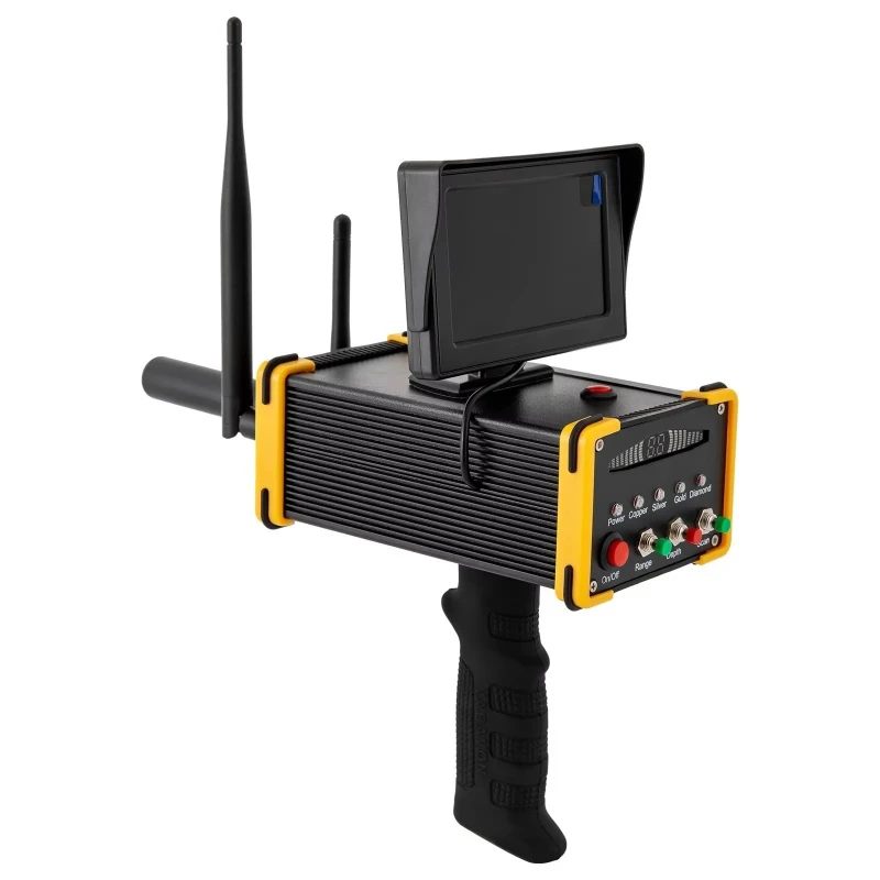 Long-Range Metal Detector with Enhanced Signal Antenna High-Precision Gold, Silver, and Copper Detection Treasure Hunter