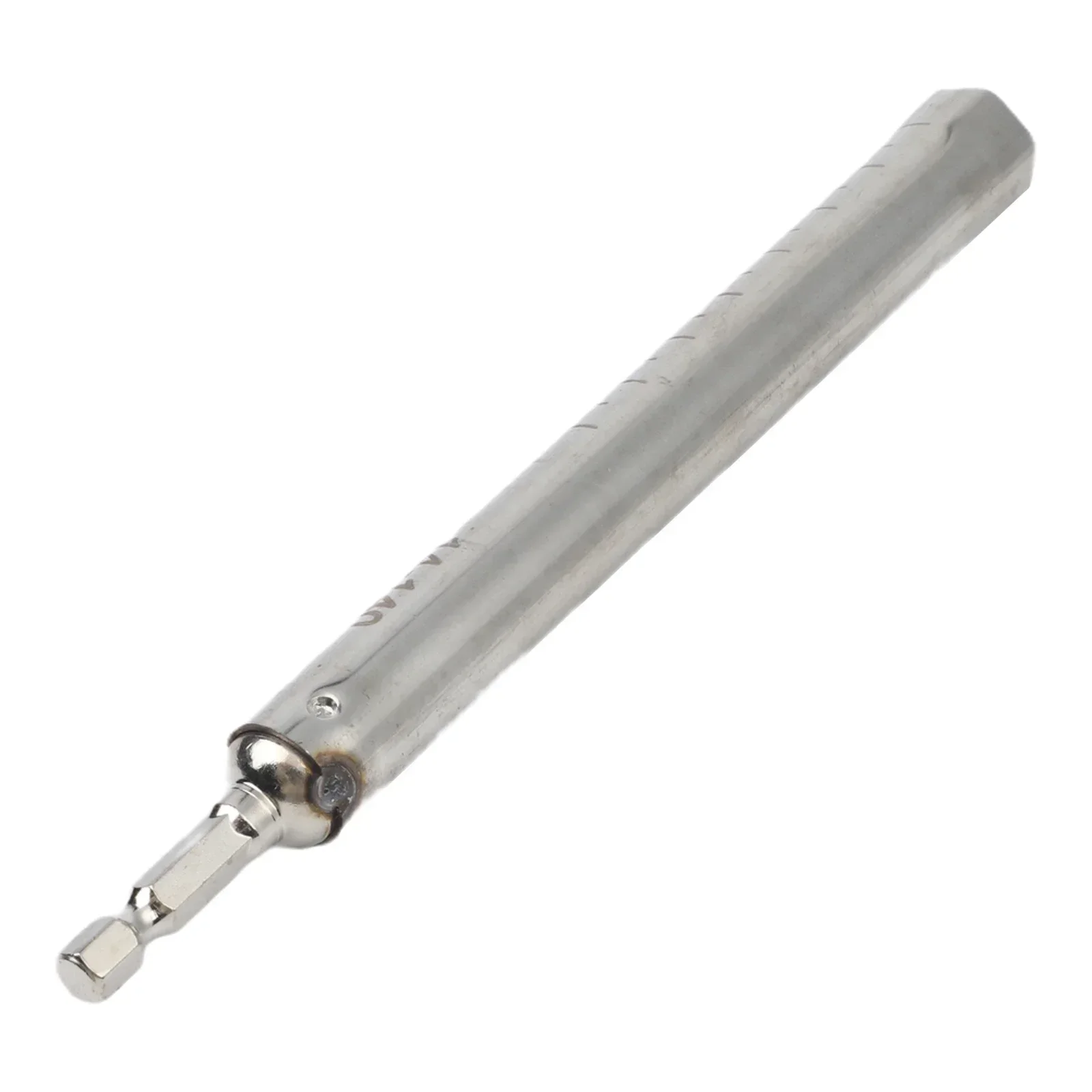 Imagen 7: Tuerca Hueca Hexagonal de 140 mm, Acero Inoxidable de Alta Resistencia, Permite el Paso de Varillas Roscadas, Aplicación de Alto Torque para Varillas Roscadas