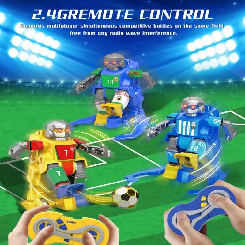 090B Indoor Outdoor Remote Football Robot set for Family Double Player Fun Competition