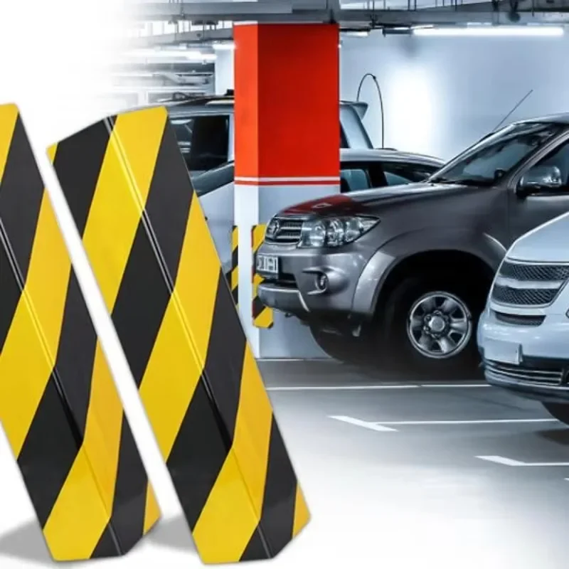 Car Foam Warning Sign Bumper Protector Safety Warning Protection Self-Adhesive Reflective Strip for Parking Garage Wall Corners