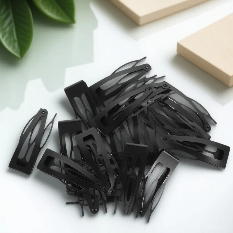 30 Uds. Pinzas para el cabello a presión, accesorios bonitos de Metal para niñas y mujeres, pinzas para el cabello resistentes a la deformación y rotura