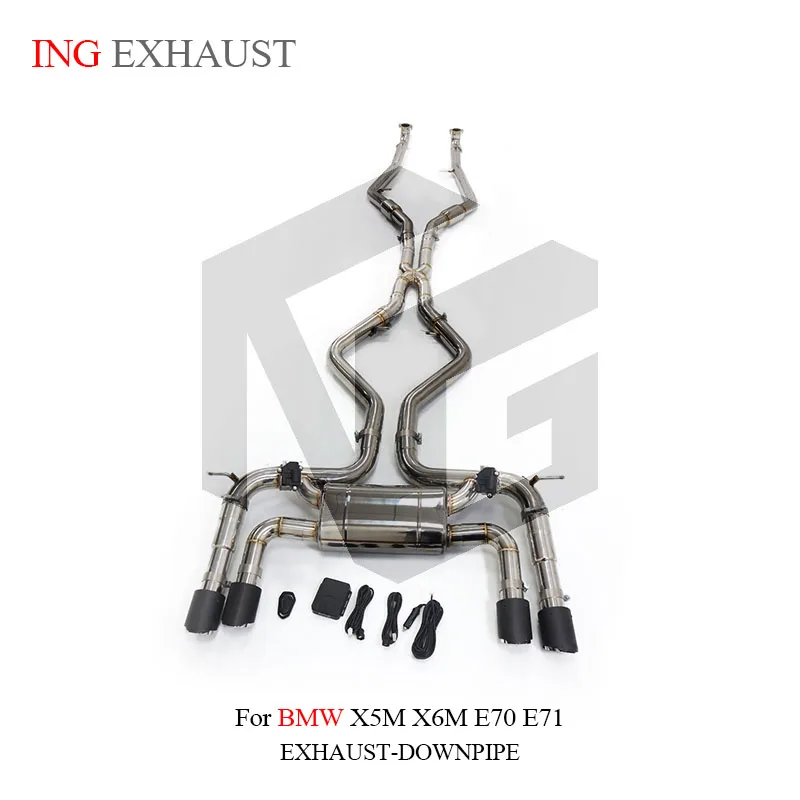 

for BMW X5M X6M Exhaust E70 E71 E72 Enhanced power catback Valve Electric Muffler Continuous surprises ING