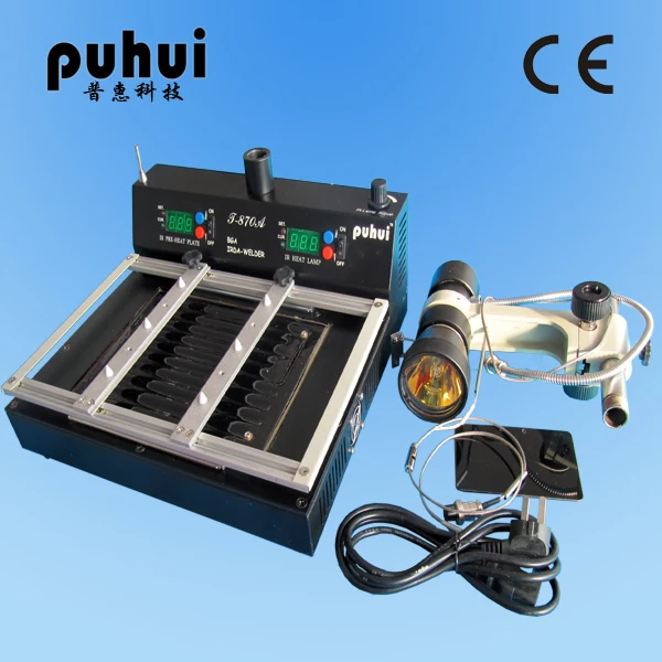 

PUHUI T-870A T870A 2 in 1 Digital Infrared System Ultra Rework Reflow Soldering Station BGA/IRDA/IFR/SMD/SMT Welder 220v/110v