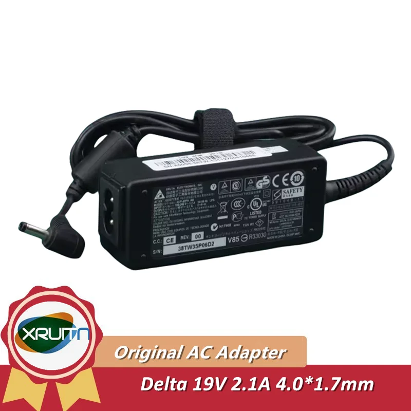 

Genuine Delta ADP-40PH AB 19V 2.1A 40W AC Adapter Charger with 4.0*1.7mm DC plug