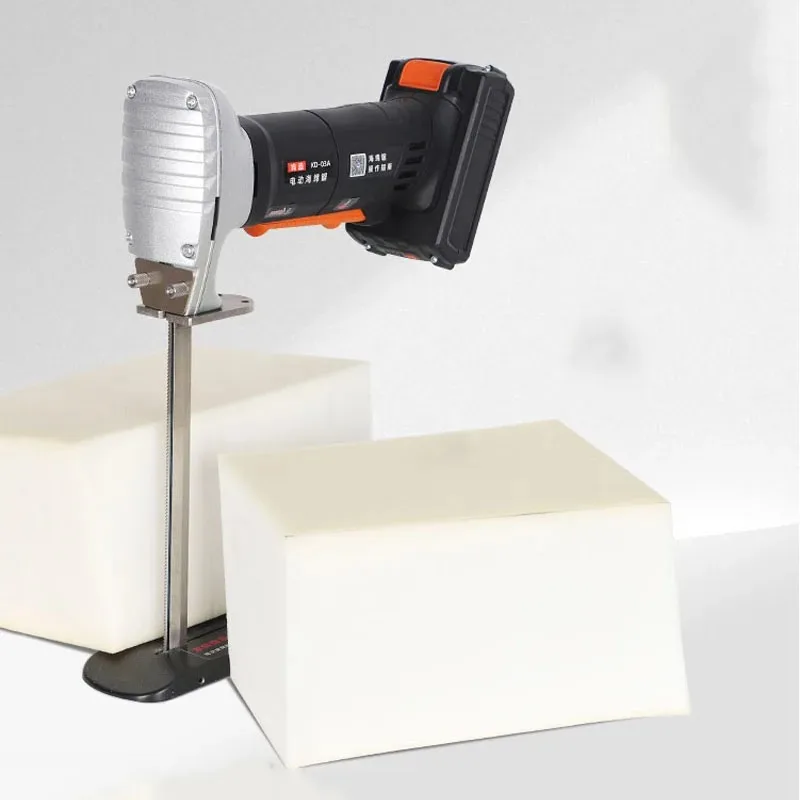 2026 KD-03A Rechargeable Electric Handheld Sponge Saw 15/20/30CM Sponge Cutting Machine 220V Latex Pad Foam Cutting Tool