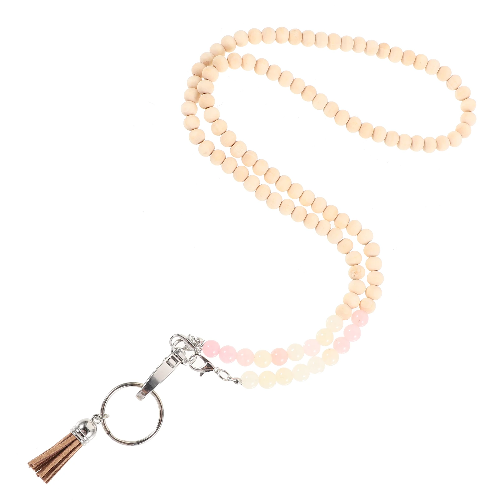 

Teacher Lanyard Badge Holder Pink Lanyards Buckle Key Phone Neck Strap Lightweight Outdoor Craft Sewing