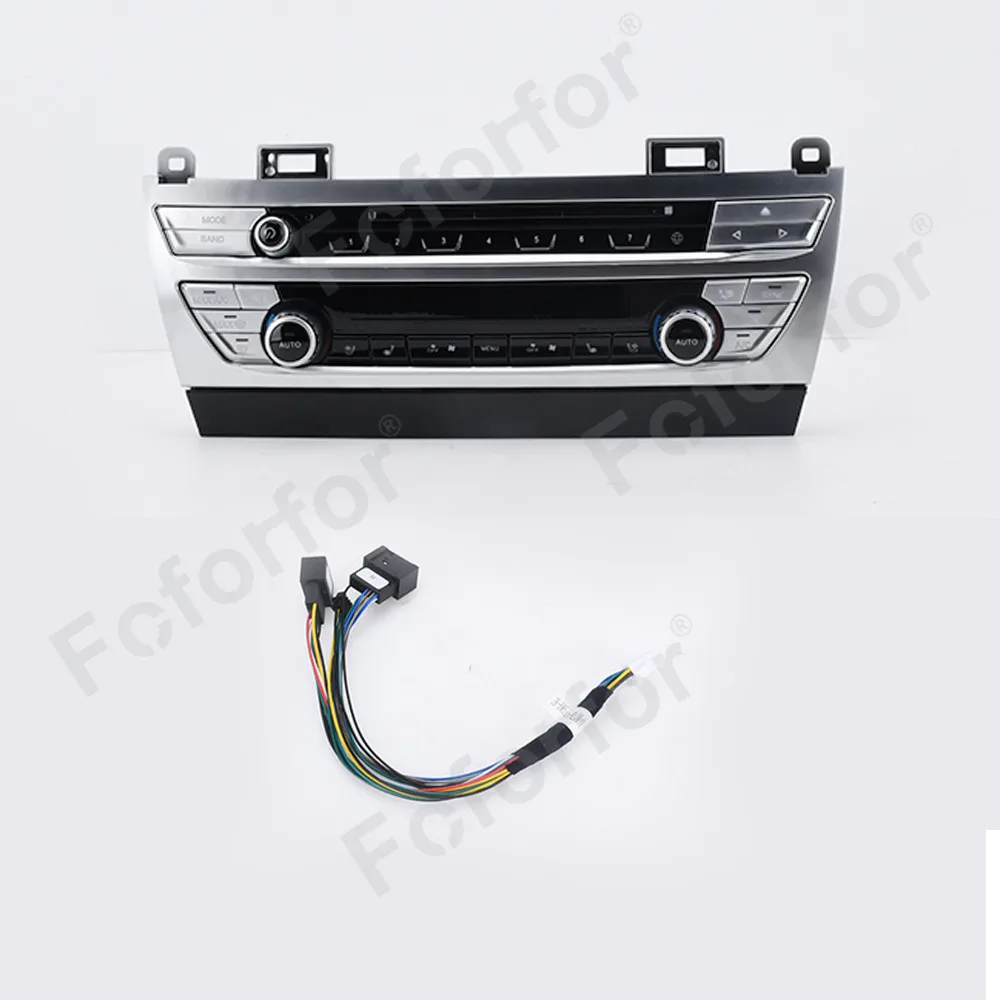 ترقية G12 G15 LCD التيار المتناوب لوحة لسيارات BMW 7 Series F01 F02 2009-2016 HD شاشة تعمل باللمس سيارة لوحة التحكم في المناخ التيار المتناوب الوسائط المتعددة المركزية