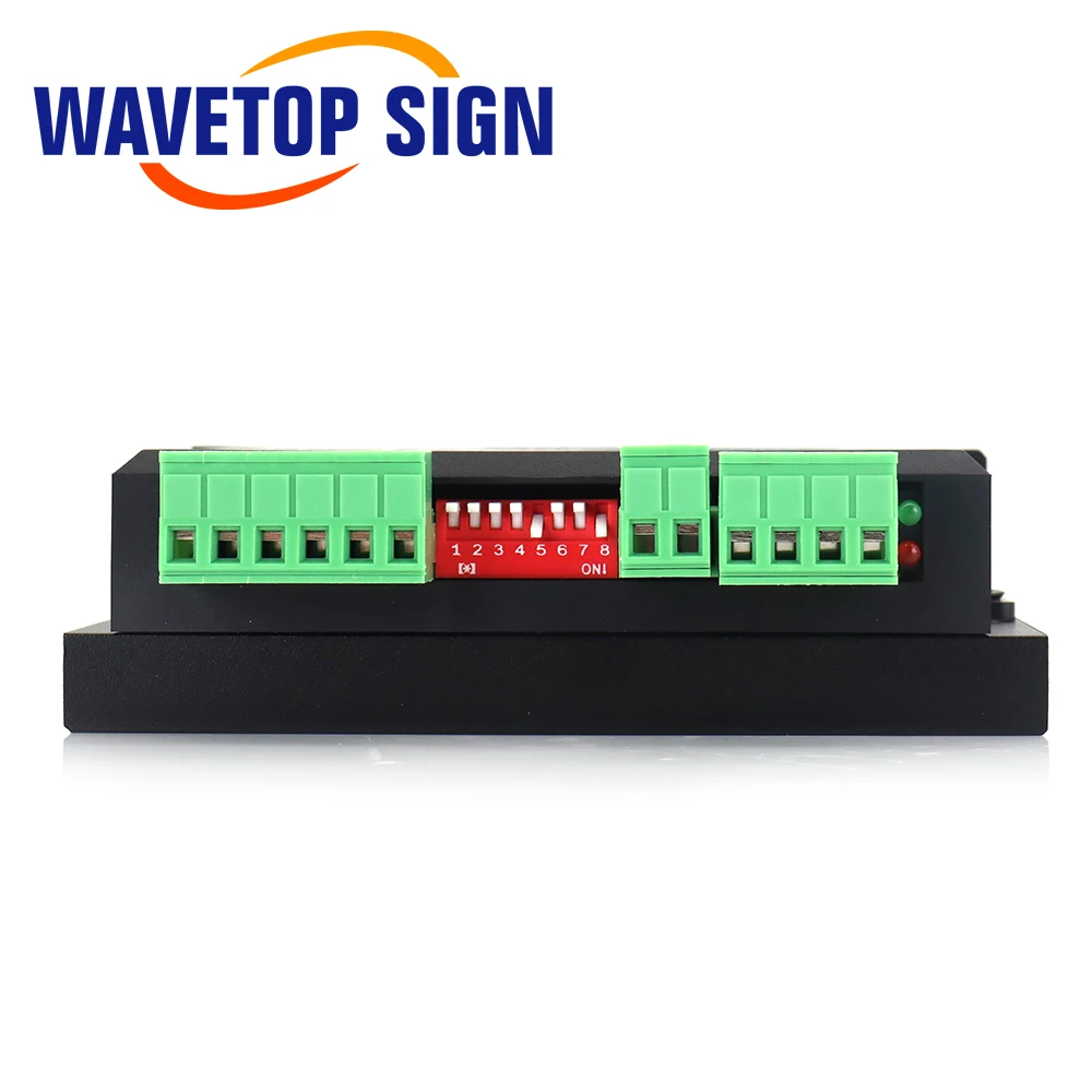 WaveTopSign Rotary Attachment Diameter 100mm with Three Chuck and Stepper Driver Rotary Worktable for Laser Marking Machine