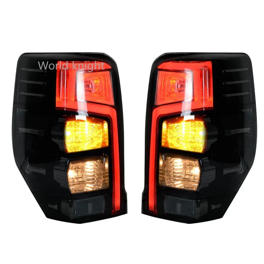 For Mitsubishi  L200 TRITON 2019-2021 smoked taillights Rear Brake Reverse Turn Signal Lights214-19AJ Led tail Lamps Rear Lights