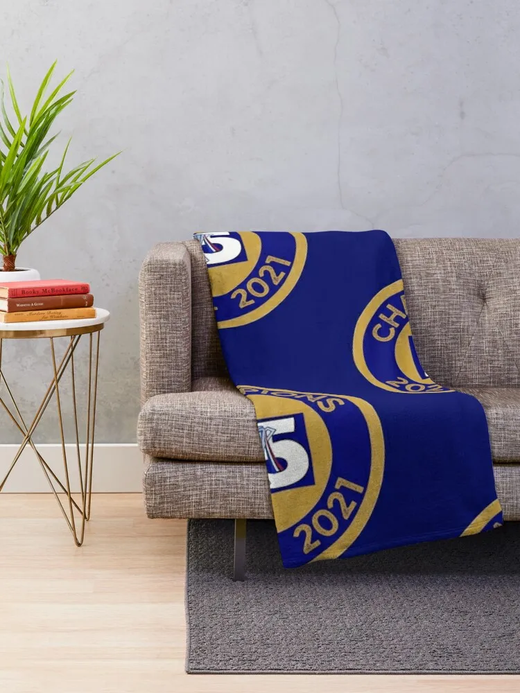 Champions 20/21 Throw Blanket Blanket For Decorative Sofa Fashion Sofa Blankets Vintage Blanket