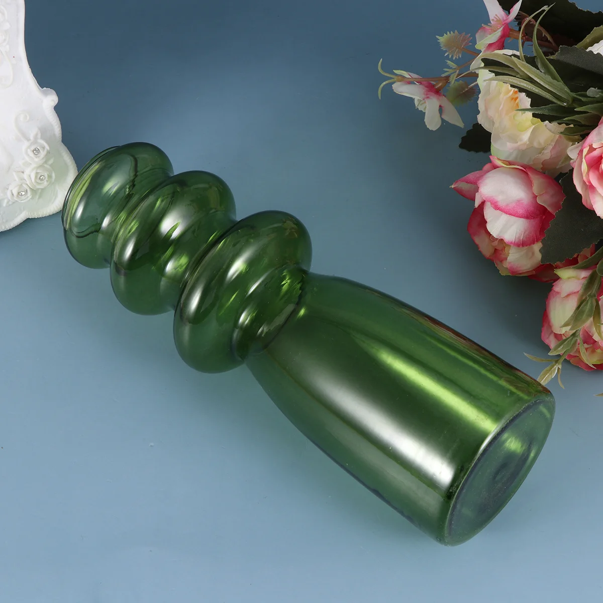 

Vase Decorative Style Clear Vases for Centerpieces Flower Artistic Glass Holder