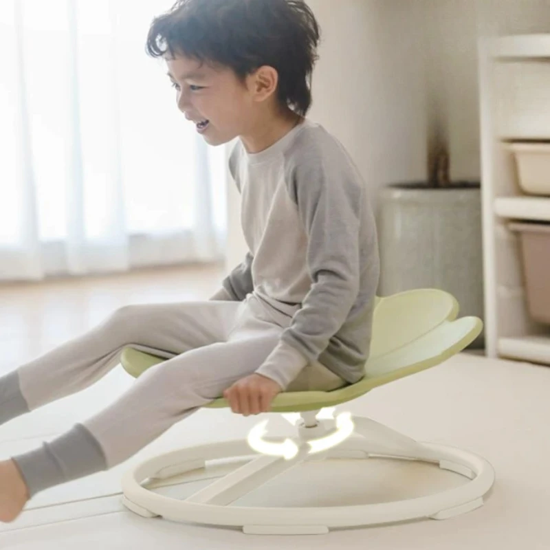 Sensory Toys Kids Swivel Chair Sit and Rotary Educational Nonslip Base Improve Direction Focus Sensory Toy for 3+ Years Children
