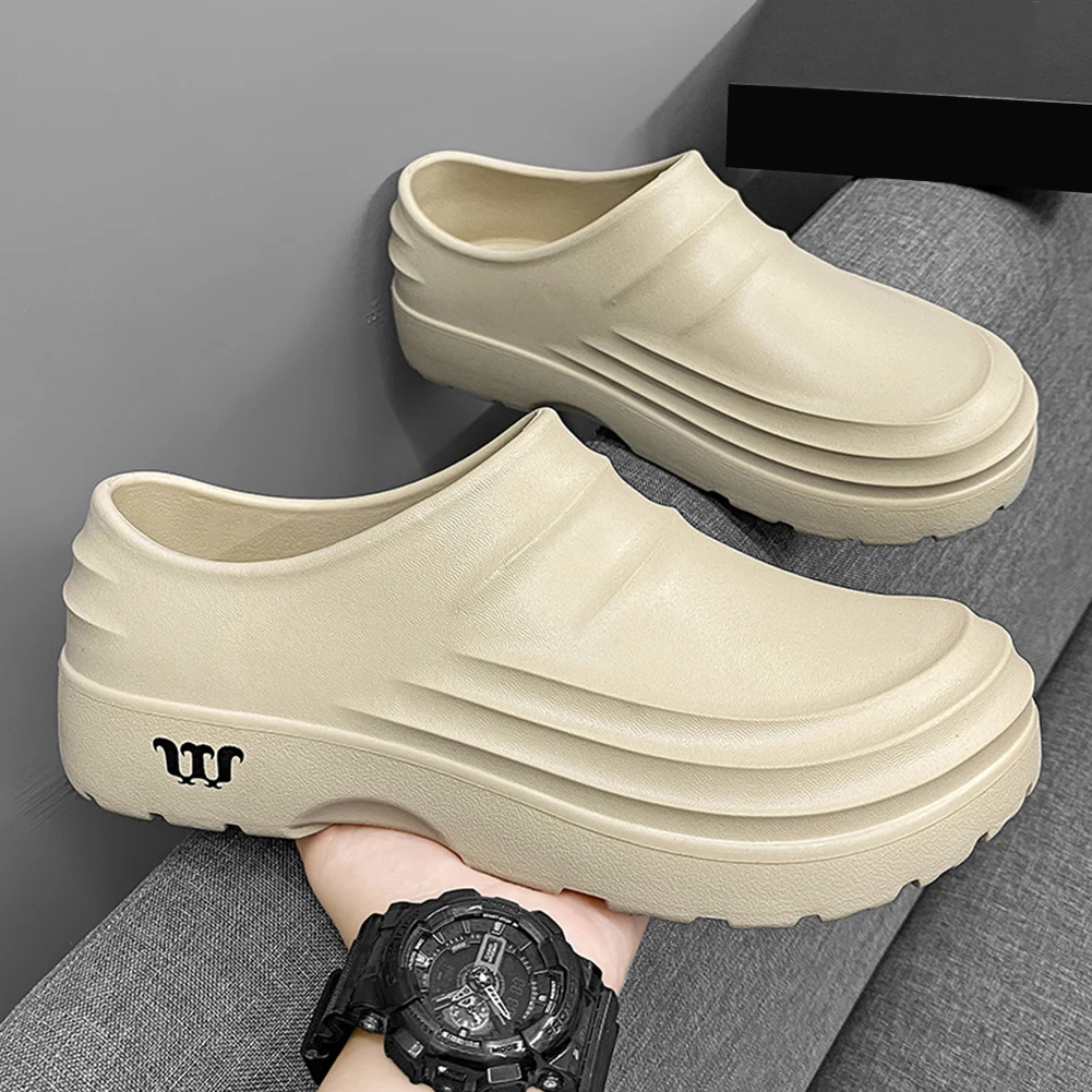 Chef Shoes Wide Work Shoes Slip Resistant Thickened Work Loafers Waterproof Warm Lined Nurse Shoes Oil Proof for Kitchen Work