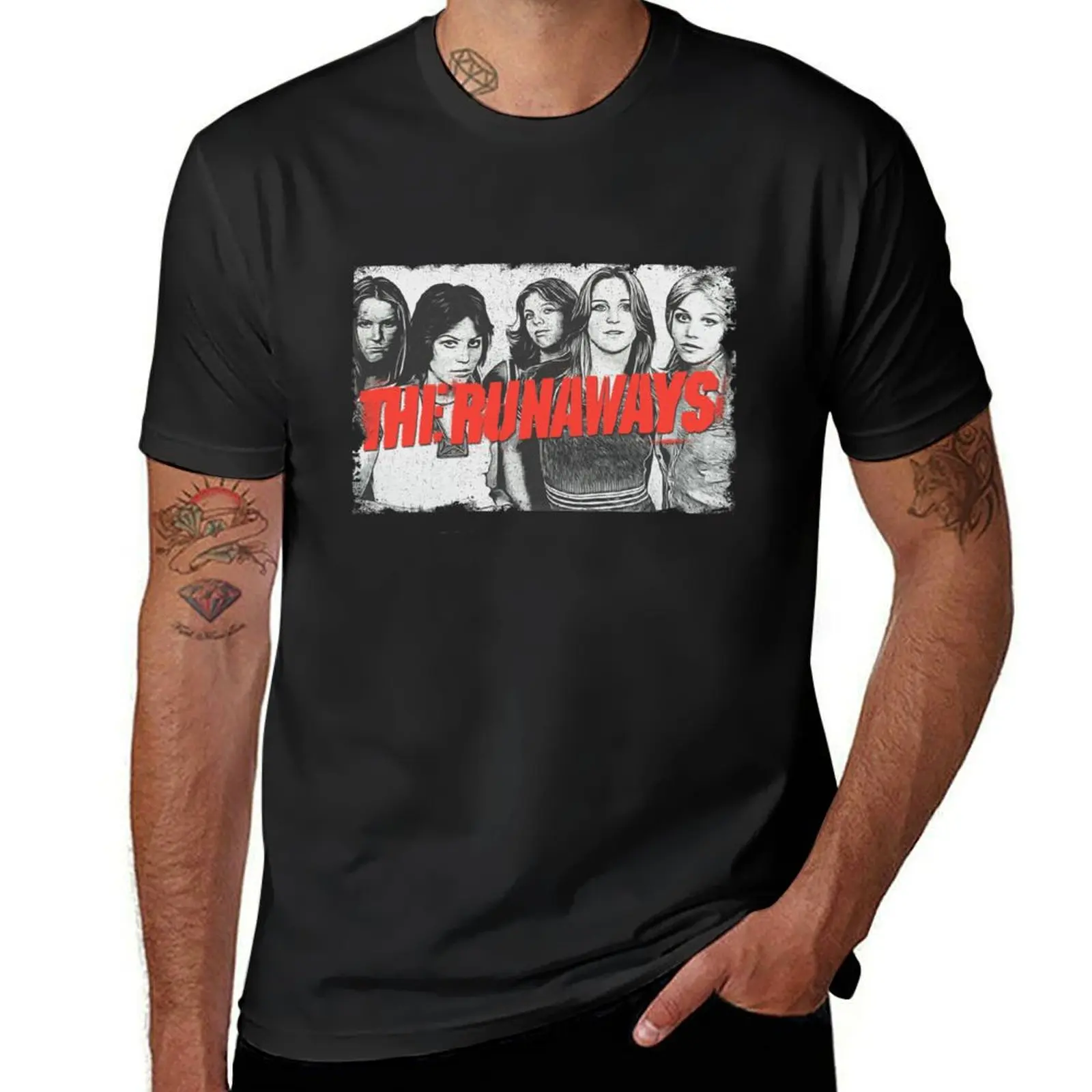 The Runaways T-Shirt aesthetic clothes hippie clothes vintage Men's t-shirt