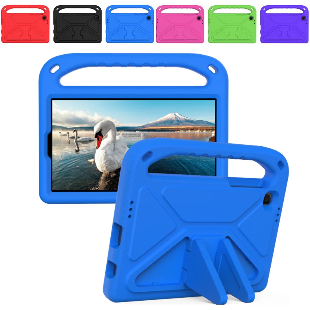 Kids Case for Samsung Galaxy Tab A 8.0 T290 8.4 T307 10.1 T510 A7 Lite T225 Handheld EVA Foam Cover for S6 lite 10.4 A8 A9 A9+