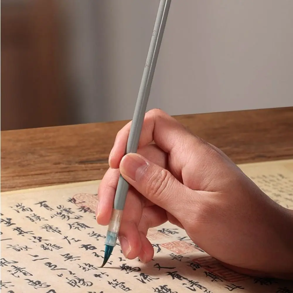 Pędzel do kaligrafii chińskiej, olejny, akwarelowy, z włosia wilka, do malowania olejnego, pisania inskrypcji, pędzel do malowania drewna, narzędzie do rysowania.