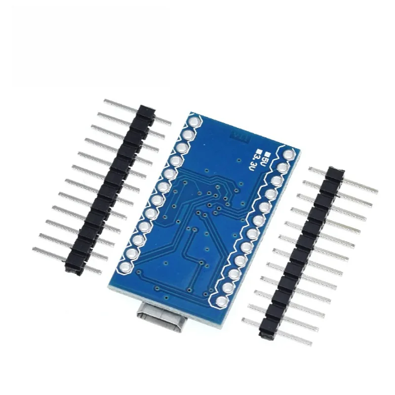 TZT Pro Micro ATmega32U4 5V 16MHz Original Chip Replace ATmega328 For Arduino Pro Mini With 2 Row Pin Header For Leonardo UNO R3