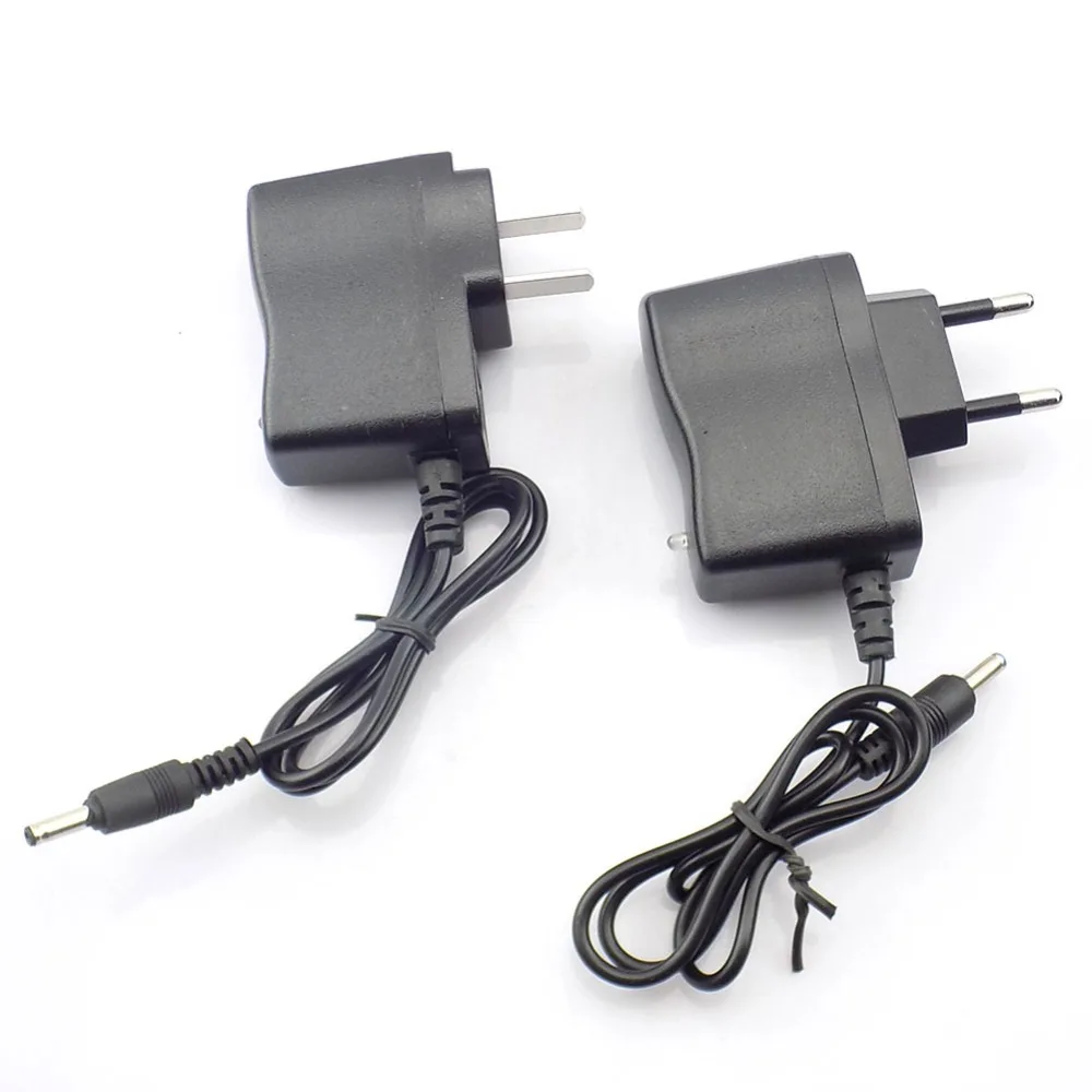 AC to DC 4.2V 0.5A 500ma 3.7V 18650 Power Adapter Rechargeable Battery Torch Headlight Charging Supply 3.5mmx1.35mm Plug Charger view 3