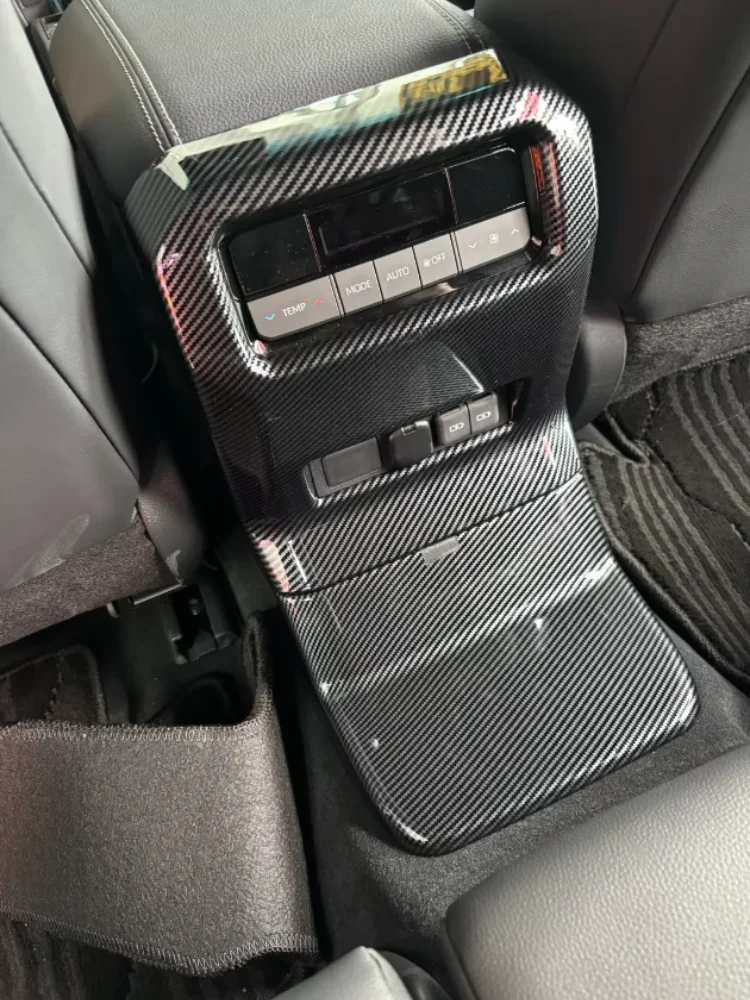 

For Toyota Land Cruiser 250 2024 1958 Prado LC250 Armrest Box after Air Vent Protective Cover,Interior Upgraded Accessories