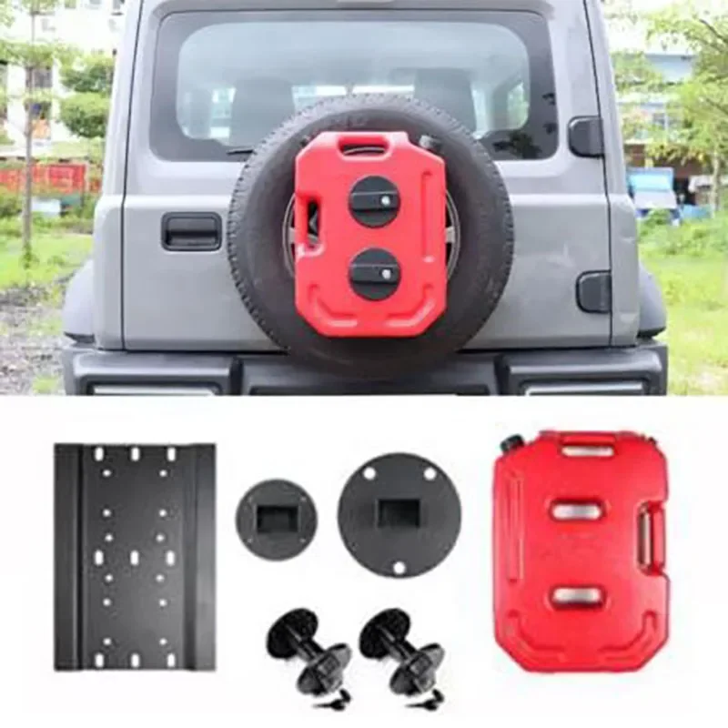 4x4 Offroad Recovery Jerry Can 10L Installation Expansion Tank Holder for Suzuku Jimny Car Plastic Jerry Can