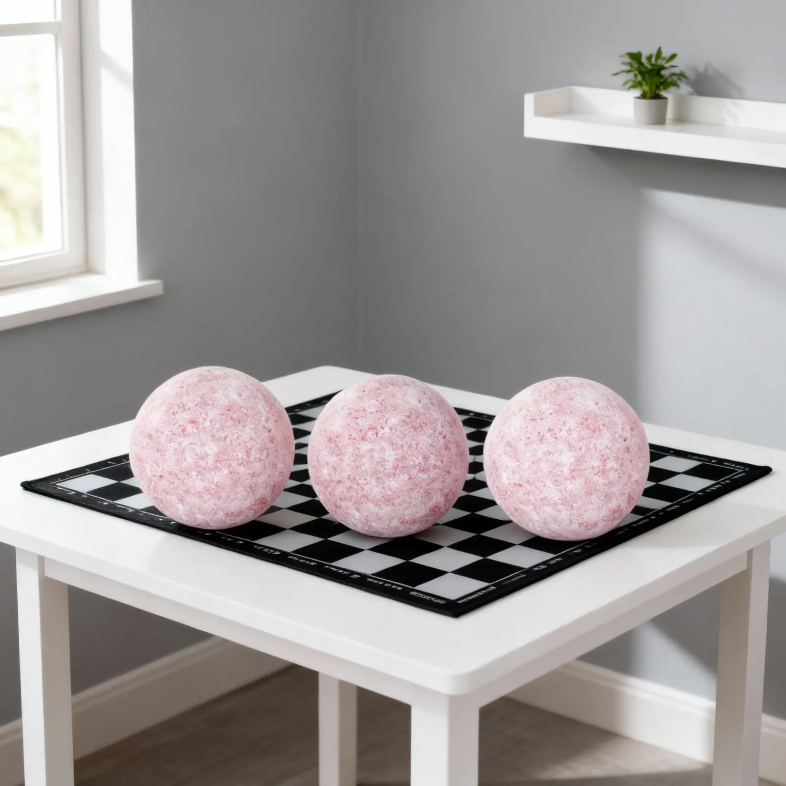 

3 Pcs Tabletop Game Football Balls Foosball Replacement Foosballs Small Soccer ABS Professional