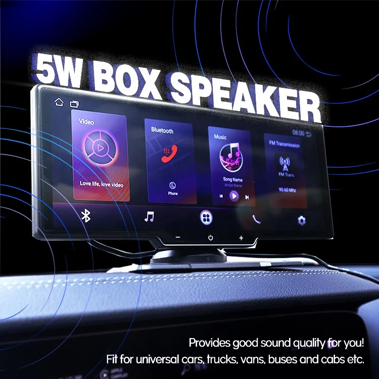 Portable10,26" HD IPS Bildschirm Auto Stereo Android Wireless Carplay Smart Screen Multimedia Auto