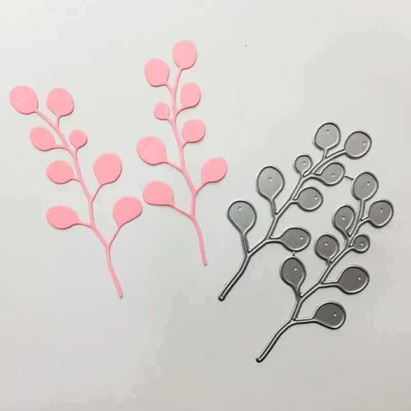 85AD Tree Leaf Cutting Dies Stencil Notatnik