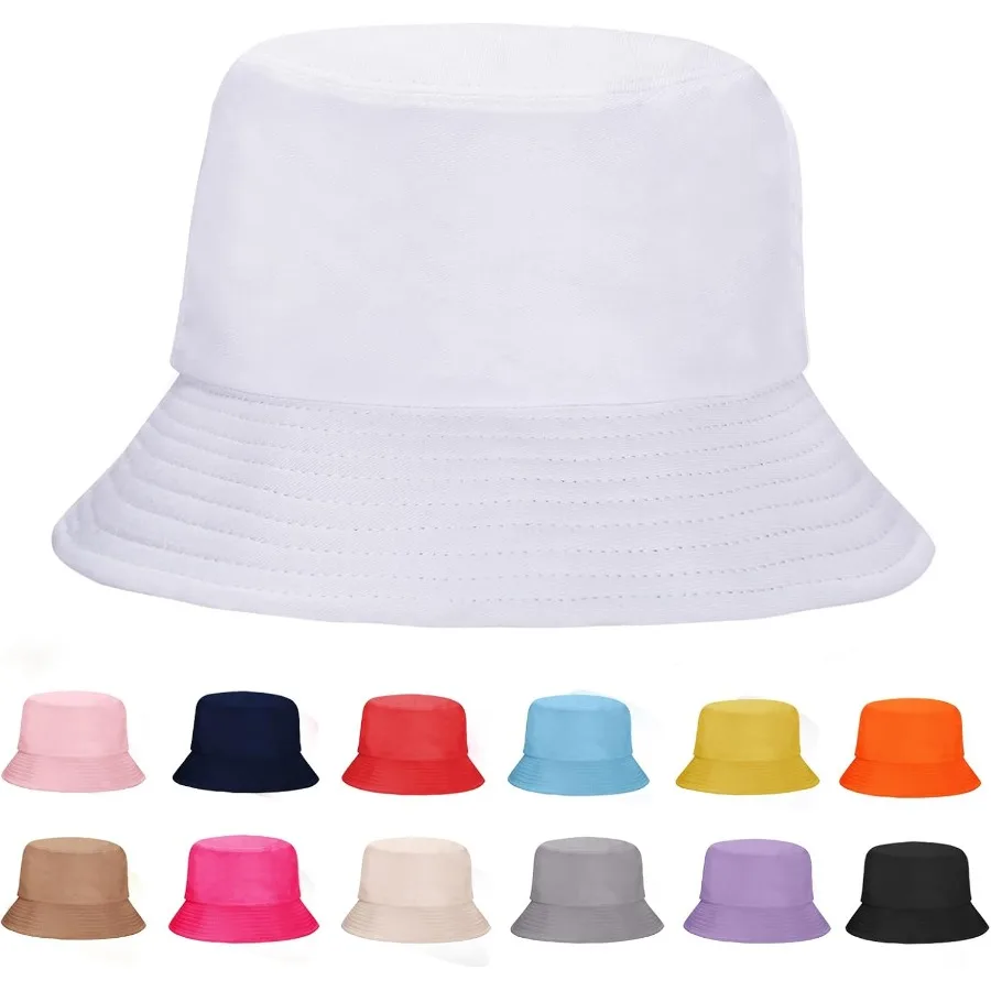 

Rosoz 1 and 2 Pack Bucket Hat for Women Men Summer Travel Beach Sun Hat Outdoor Cap Unisex Bucket Hats