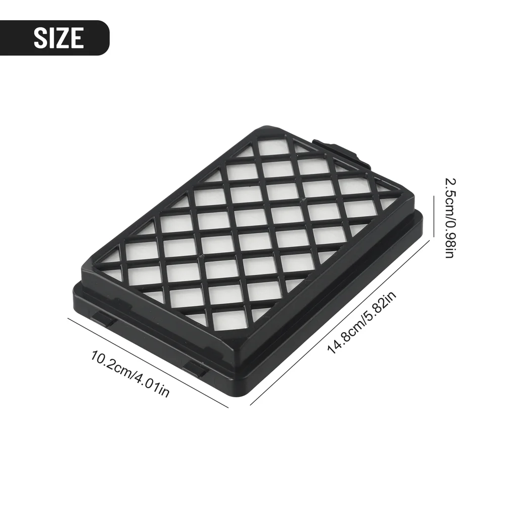 For Samsung SC8836 SC8835 SC8852 SC8870 DJ97-01670B Robot Vacuum HEPA Filter 2 Sets Reusable 14.8 x 10.2 x 2.5 cm