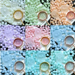 180pcs Diamond Varnish Seal Wax Grain DIY Stamps for Card Making  Wedding Invitation Letter Decoration Seal Wax Pearl Color