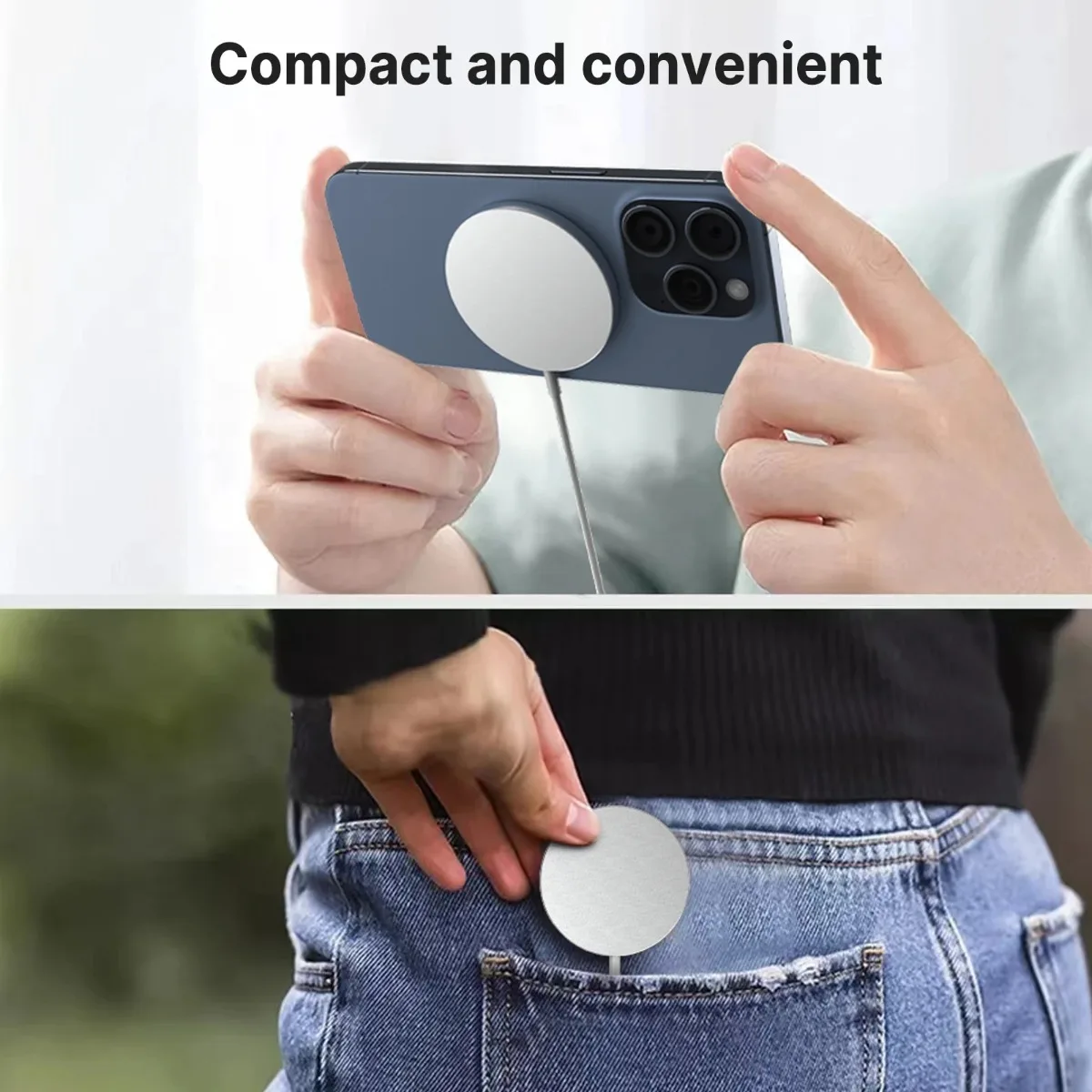 لوحة شاحن لاسلكية مغناطيسية 100 وات USB + شواحن من النوع C لهاتف Magsafe iPhone 16 15 14 13 12 Pro Max قاعدة شحن سريعة