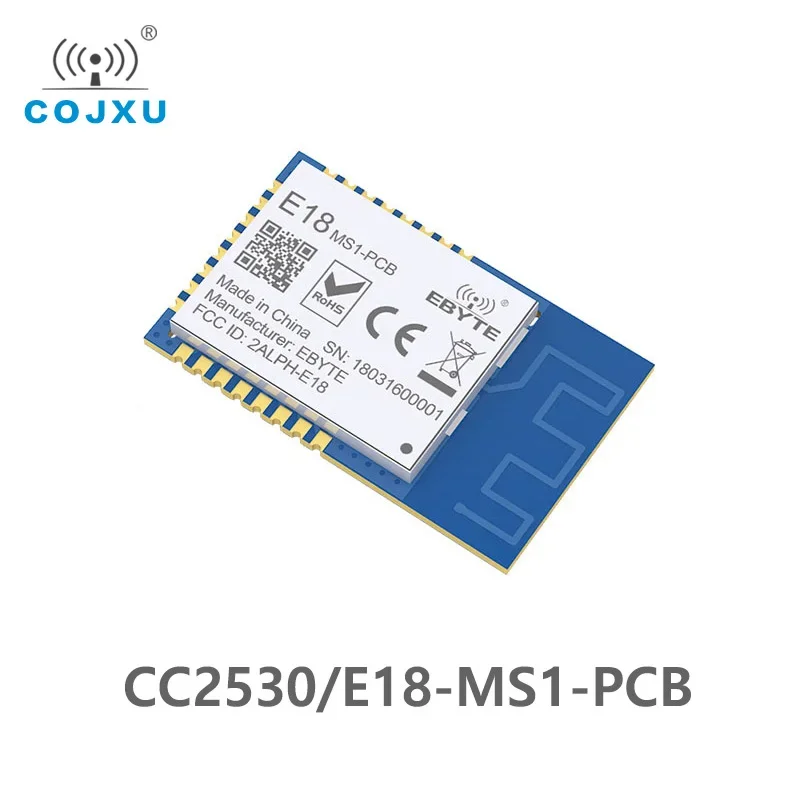 

Cojxu 10 шт./лот E18-MS1-PCB CC2530 ZigBee радиочастотный модуль SPI SMD 2,4 ГГц 4 дБм беспроводной приемопередатчик приемник PCB антенна