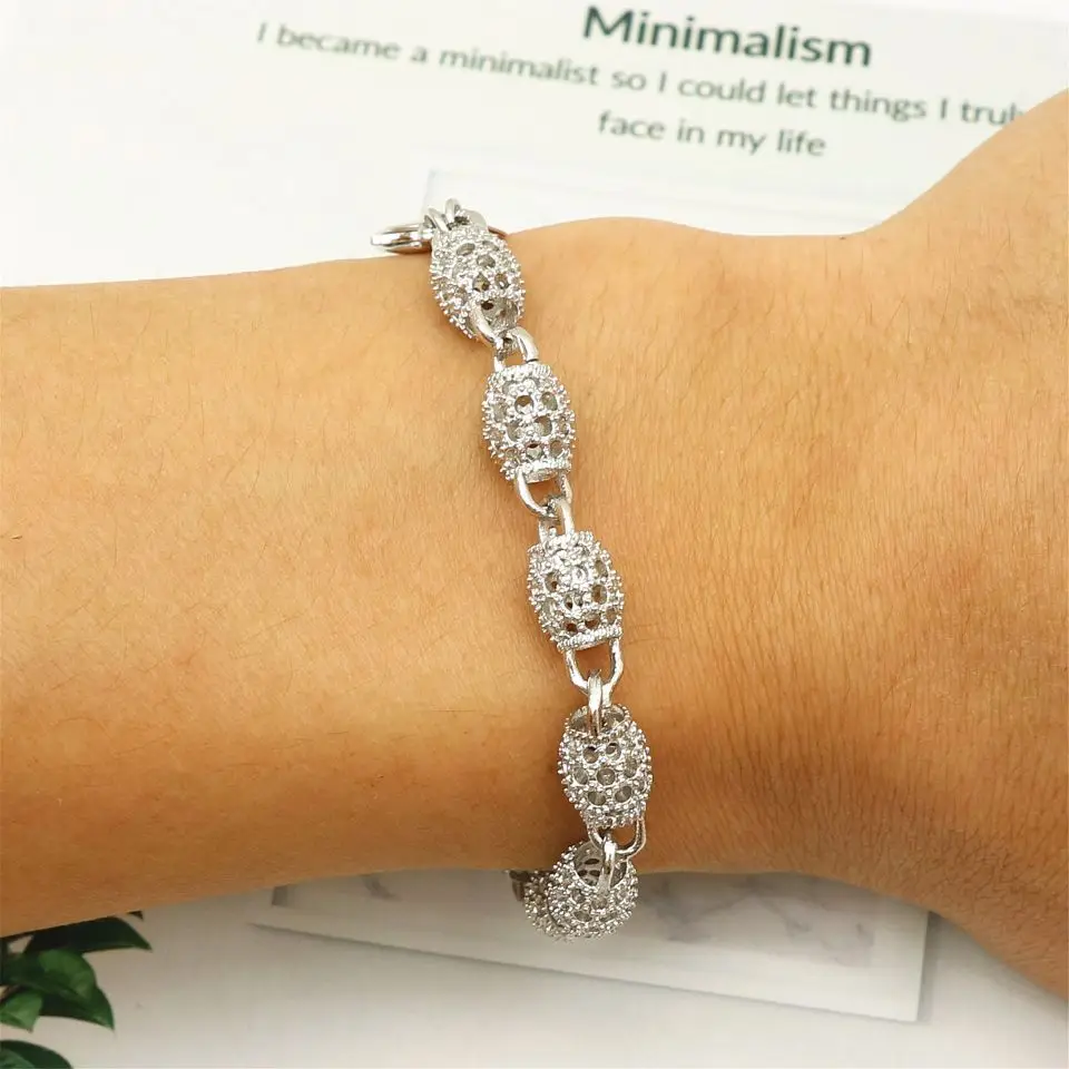 Nuovi braccialetti con ciondoli originali in argento sterling 925 per le donne, stilista, festa, gioielli da sposa, regali di festa